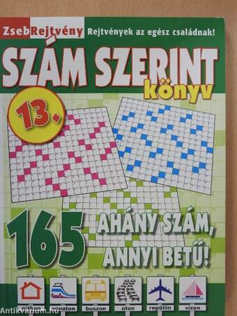 Szám szerint könyv 13.