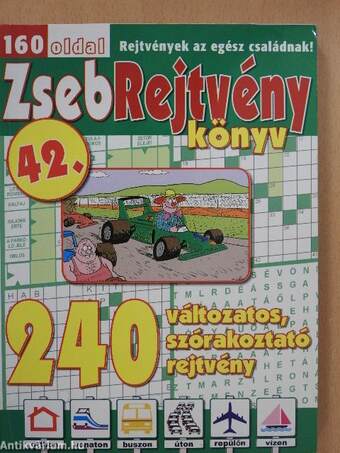 Zsebrejtvény könyv 42.