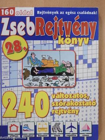 Zsebrejtvény könyv 28.