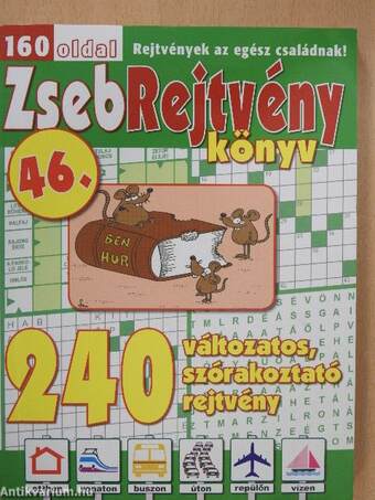 Zsebrejtvény könyv 46.