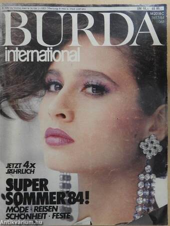 Burda International Sommer 1984.