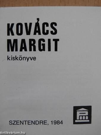 Kovács Margit kiskönyve (minikönyv)