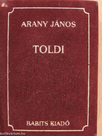 Toldi (minikönyv)