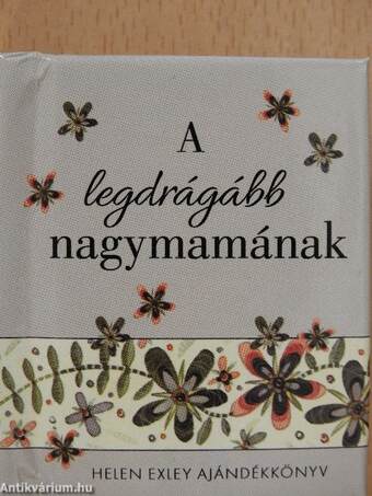 A legdrágább nagymamának (minikönyv)