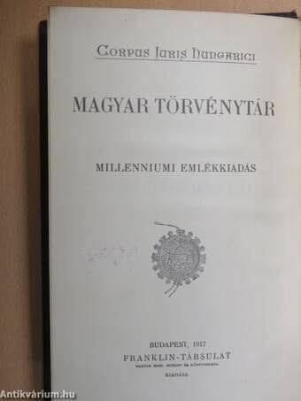 1916. évi törvénycikkek