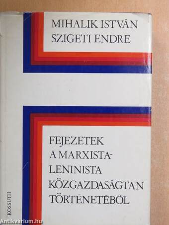 Fejezetek a marxista-leninista közgazdaságtan történetéből