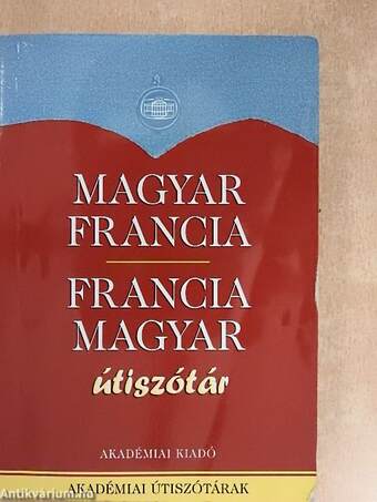 Magyar-francia/francia-magyar útiszótár