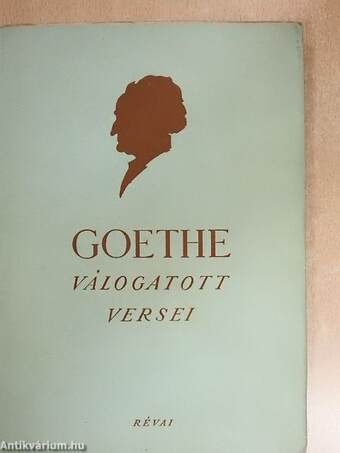 Goethe válogatott versei