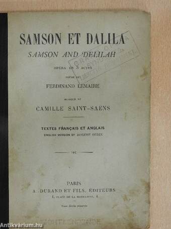 Samson et Dalila