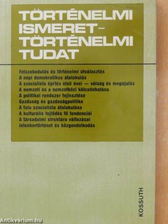 Történelmi ismeret-történelmi tudat