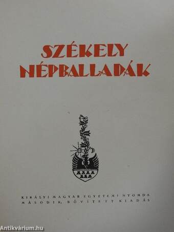 Székely népballadák