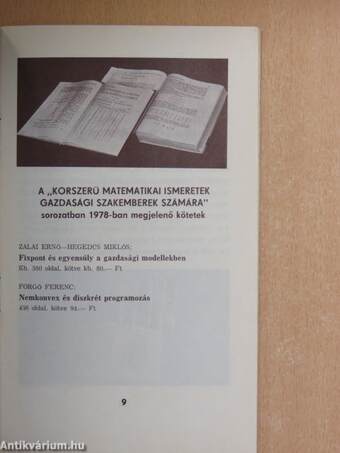 A Közgazdasági és Jogi Könyvkiadó szakkönyvsorozatai 1974-1978