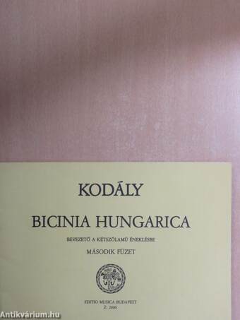 Bicinia Hungarica II.