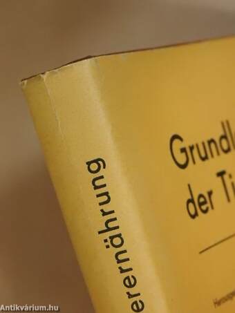 Grundlagen der Tierernährung