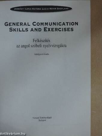 General Communication Skills and Exercises