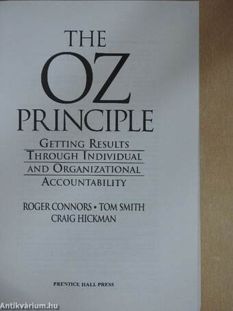 The Oz Principle