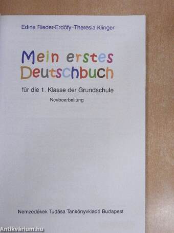 Mein erstes Deutschbuch