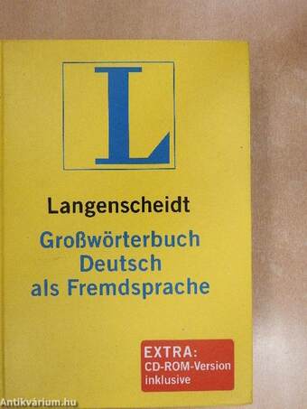 Langenscheidt Großwörterbuch Deutsch als Fremdsprache