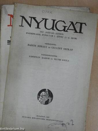 Nyugat 1937. január