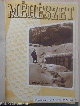 Méhészet 1959-1960. január-december