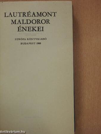 Maldoror énekei