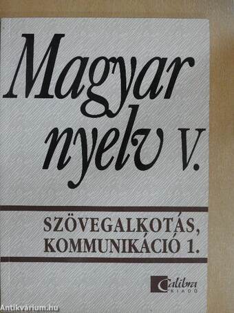 Magyar nyelv V.