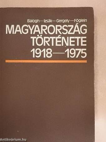 Magyarország története 1918-1975