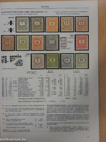 Magyar posta- és illetékbélyeg katalógus 2000