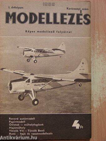 Modellezés 1960. január-december