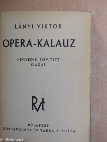 Opera-kalauz