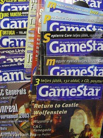 GameStar Magazin 2000-2005. (vegyes számok) (14 db)