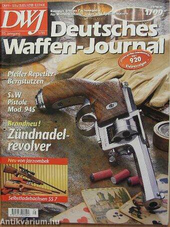 Deutsches Waffen-Journal 1999-2000. (vegyes számok) (6 db)