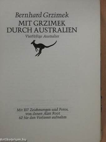 Mit Grzimek durch Australien