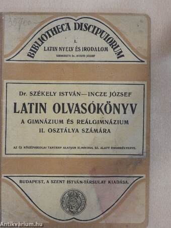 Latin olvasókönyv