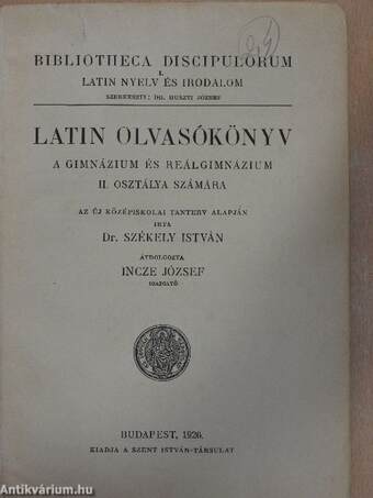 Latin olvasókönyv