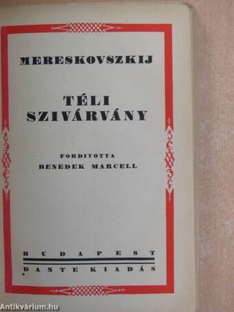 Téli szivárvány