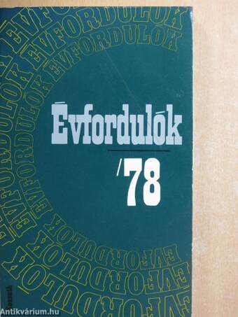 Évfordulók '78