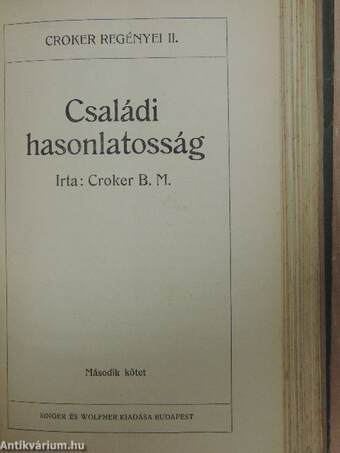 Családi hasonlatosság I-III.