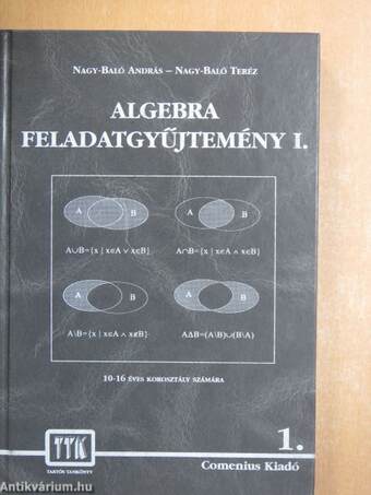 Algebra feladatgyűjtemény I-II.