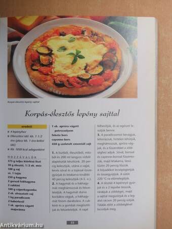 Pizzák, quiche-ek és zöldséges gyümölcstorták