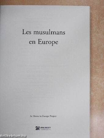 Les musulmans en Europe