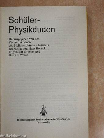 Schüler-Physikduden