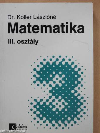 Matematika III.