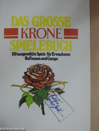 Das grosse "krone" Spielebuch