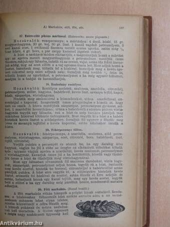 A legujabb és legteljesebb gyakorlati nagy budapesti szakácskönyv és házi cukrászat (rossz állapotú)
