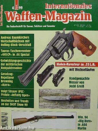 Internationales Waffen-Magazin April 1999.