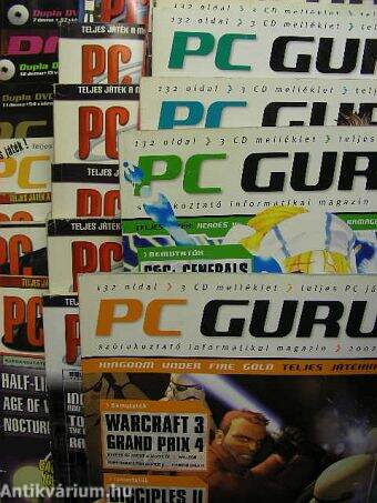 PC-Guru 1999-2005. (vegyes számok) (22 db)