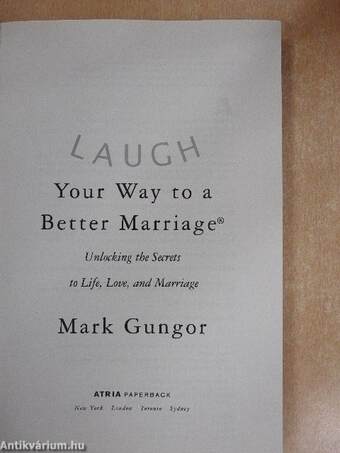 Laugh Your Way to a Better Marriage