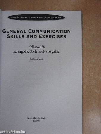 General Communication Skills and Exercises