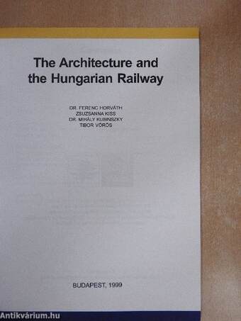 The Architecture and the Hungarian Railway